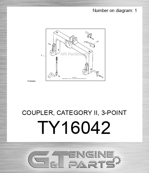 three point hitch parts diagram