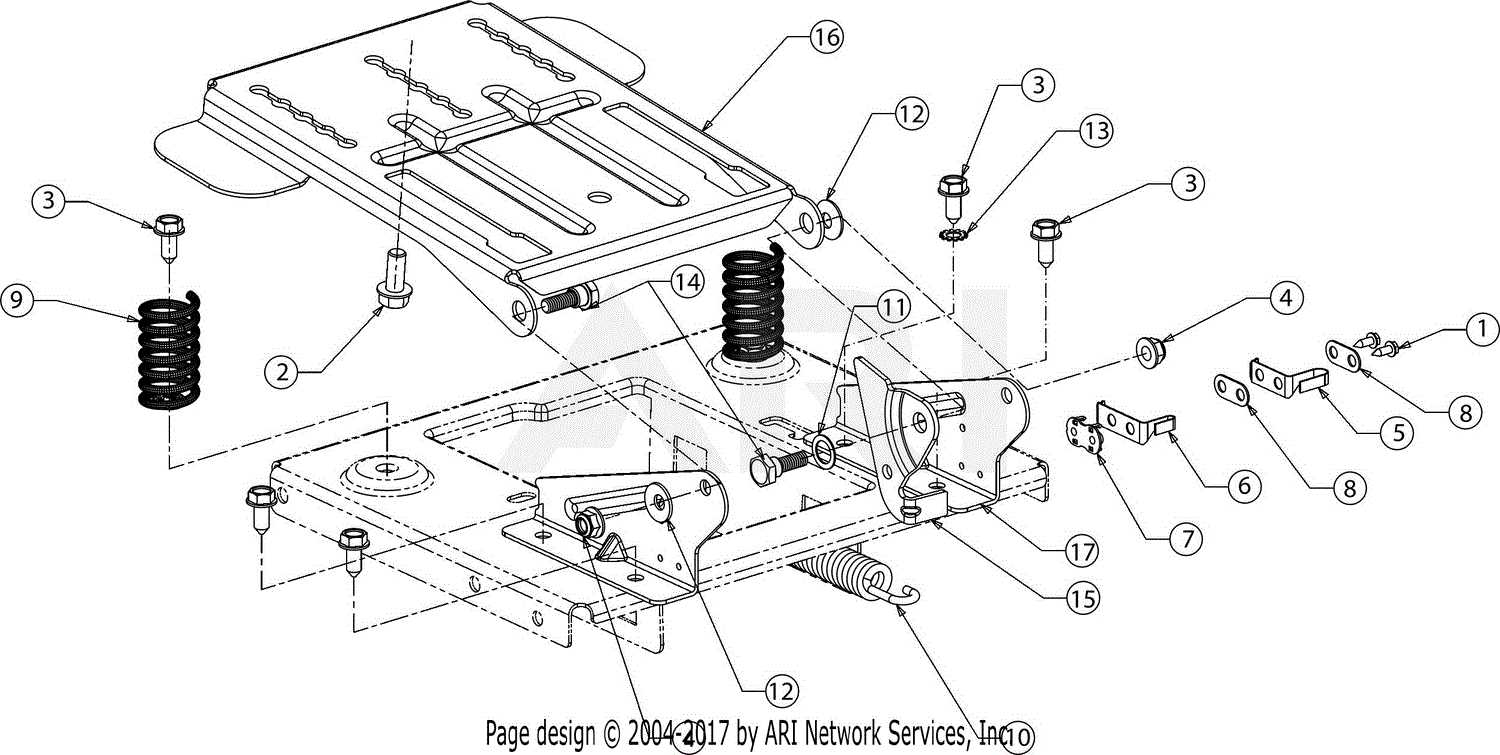 huskee lt4200 parts diagram