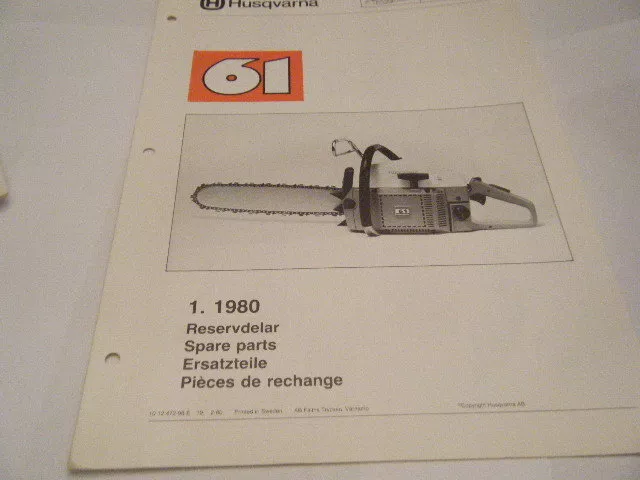 husqvarna 61 parts diagram