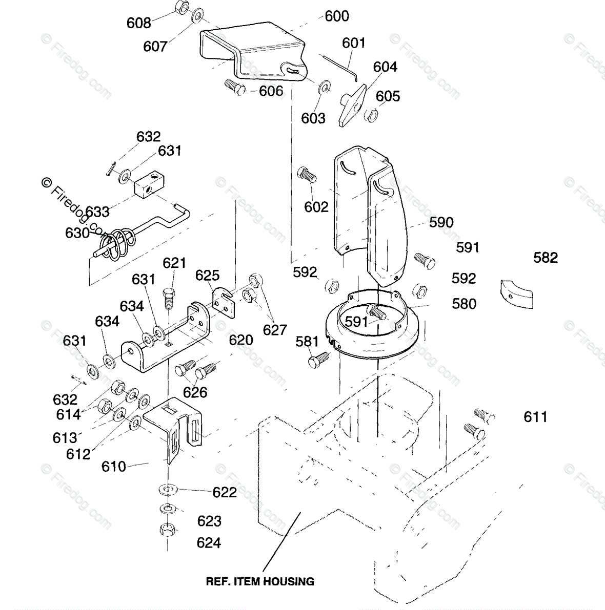 husqvarna snowblower parts diagram