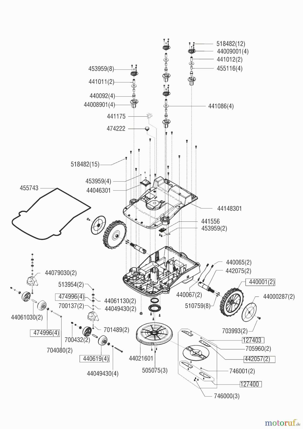 husqvarna z254f parts diagram