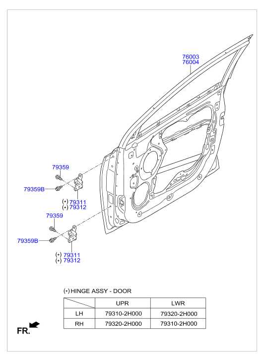 hyundai tucson parts diagram