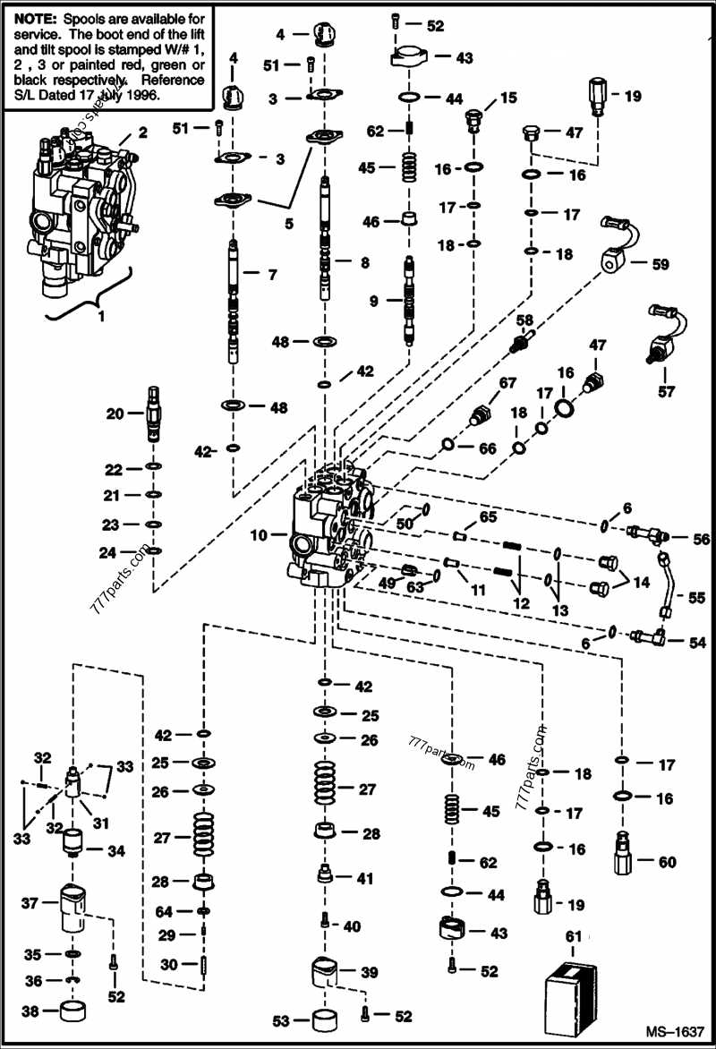 bobcat 863 parts diagram