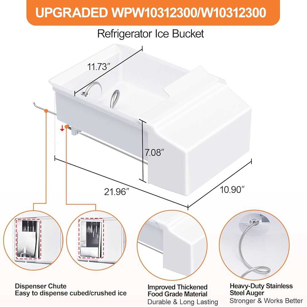 whirlpool refrigerator ice maker parts diagram