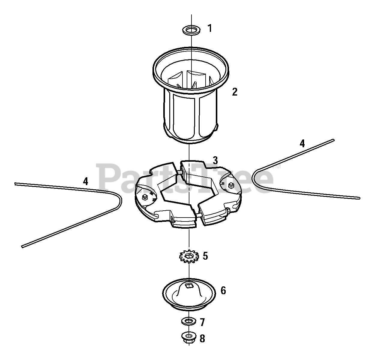 pulsar walk behind string trimmer parts diagram