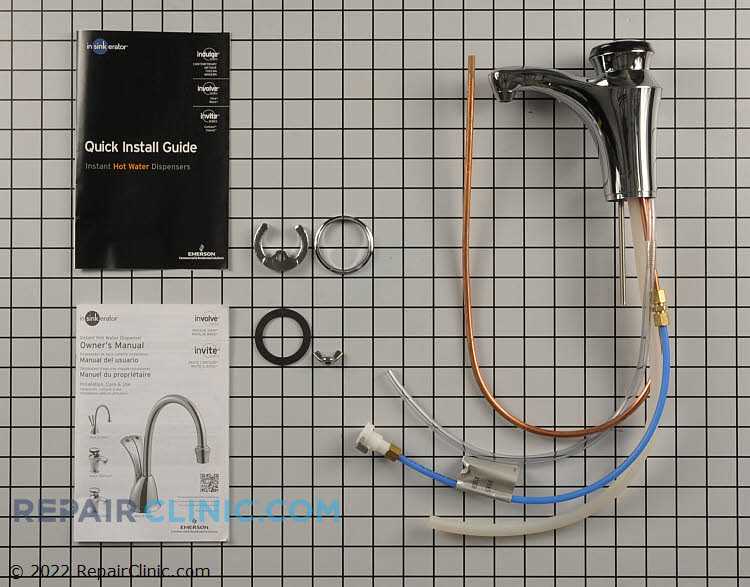 insinkerator hot water dispenser parts diagram