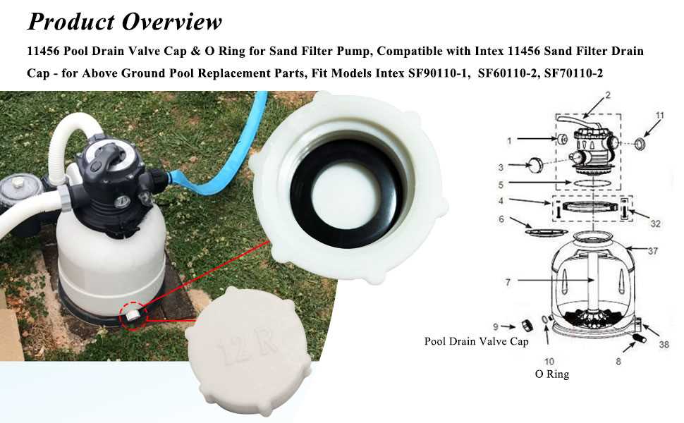 intex pool pump parts diagram