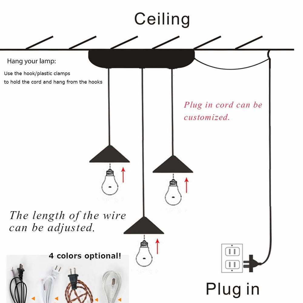 pendant light parts diagram