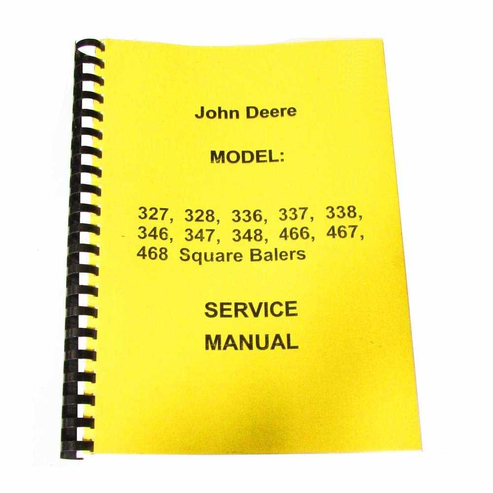 john deere 348 baler parts diagram