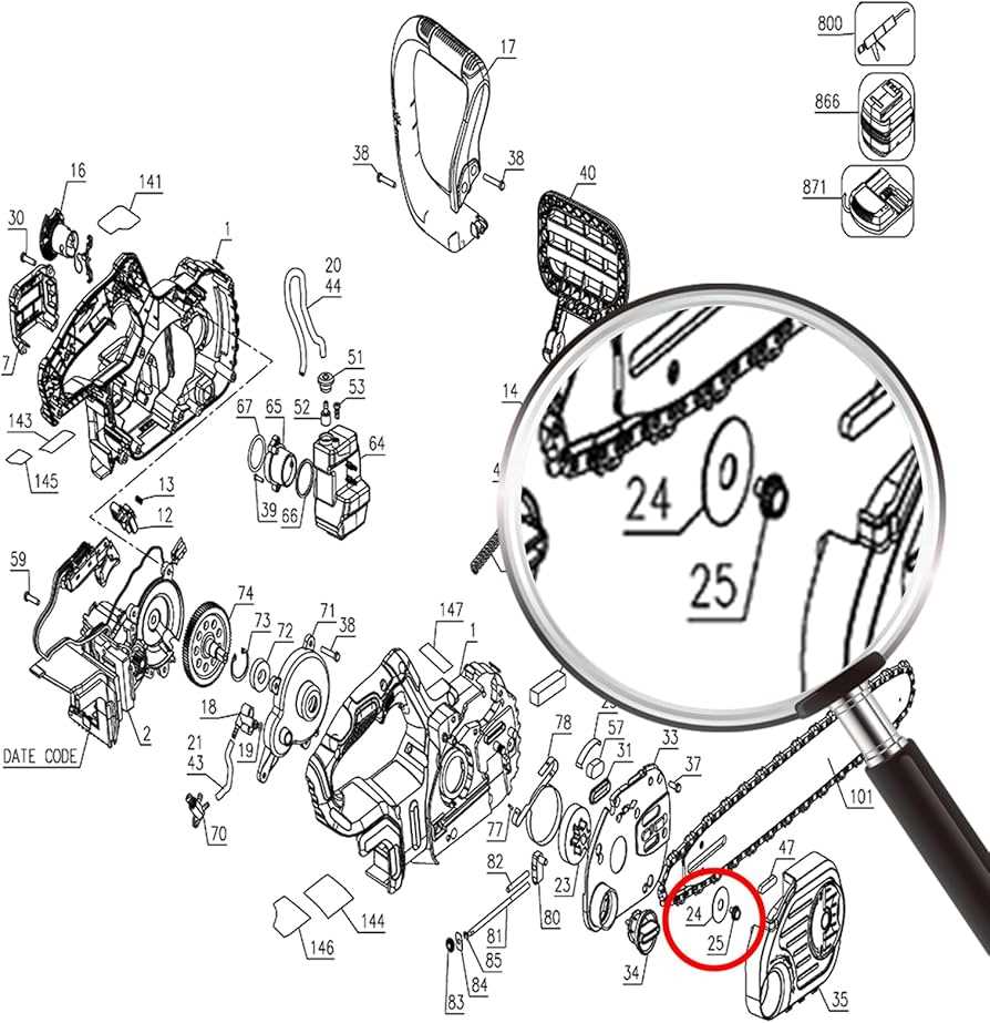 remington chainsaw parts diagram