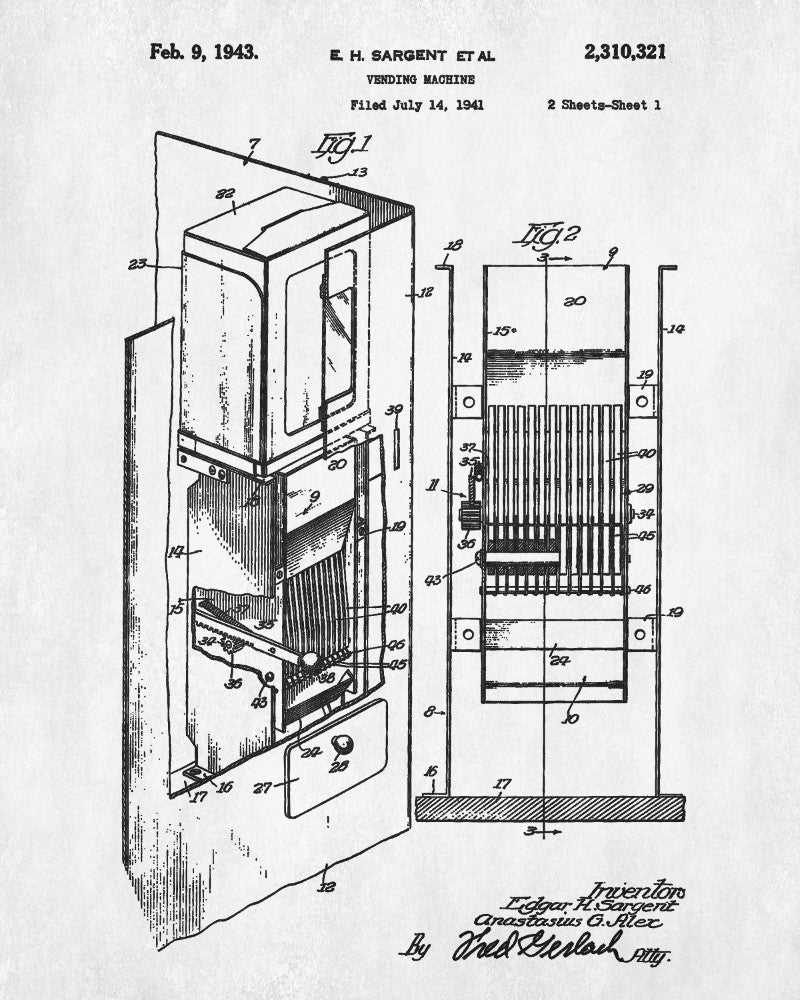 vending machine parts diagram