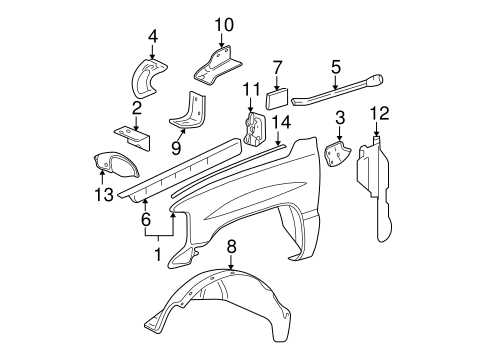 2004 chevy silverado parts diagram