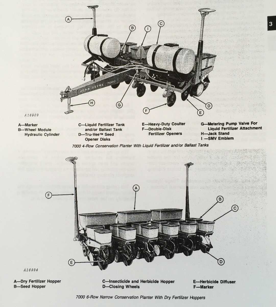 jd 7000 planter parts diagram