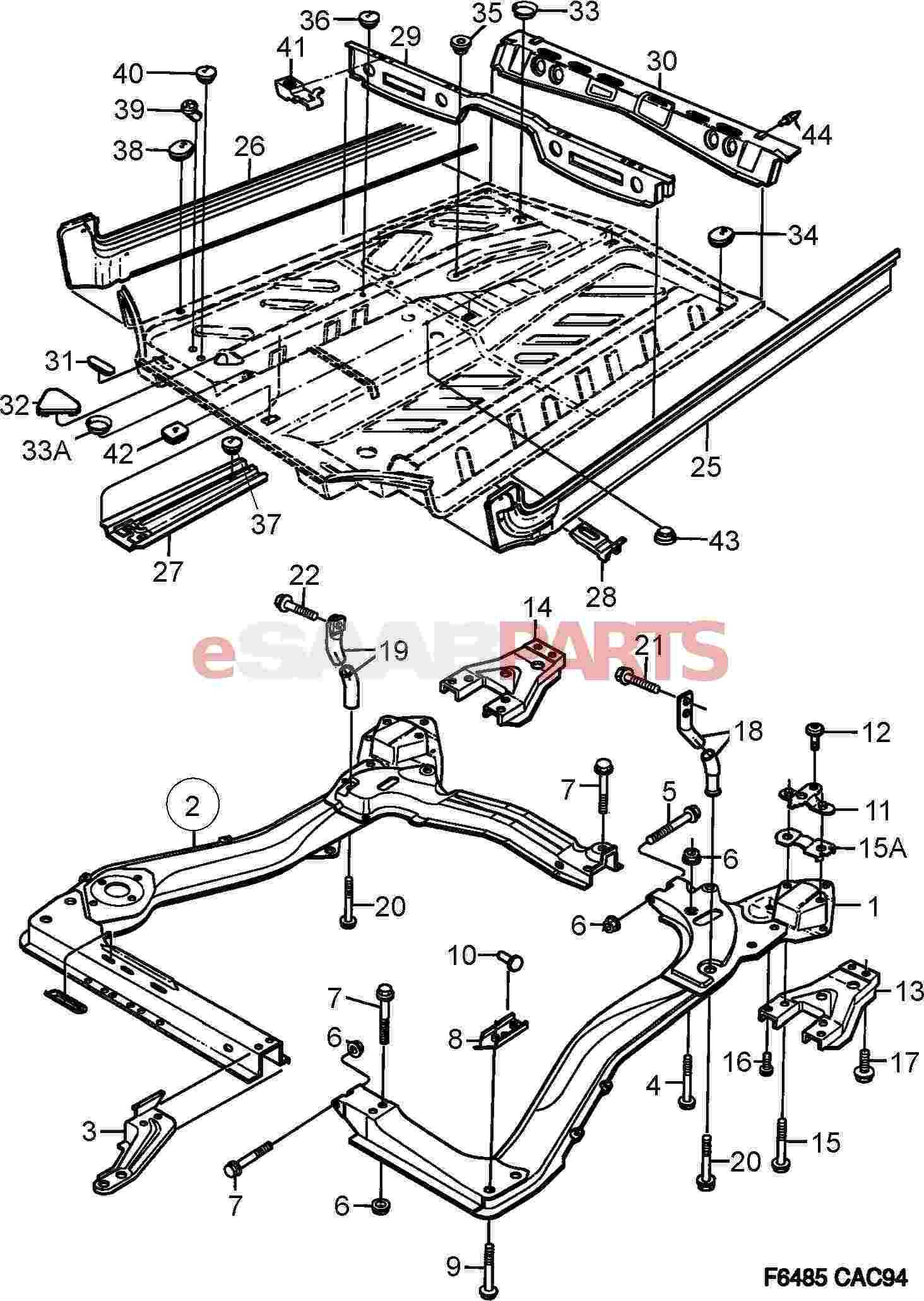 jeep body parts diagram