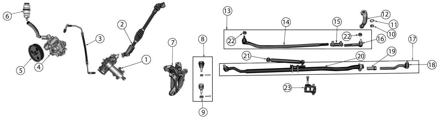 jeep jk parts diagram