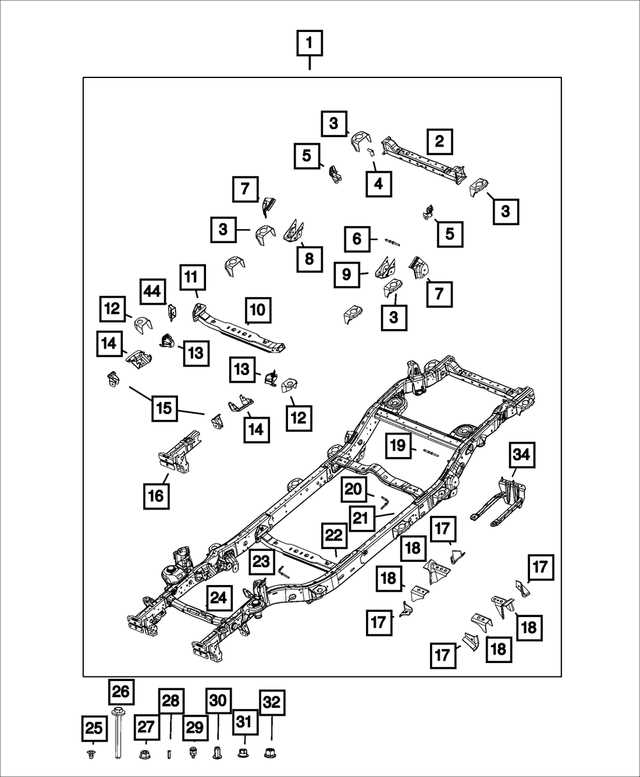 jeep tj body parts diagram