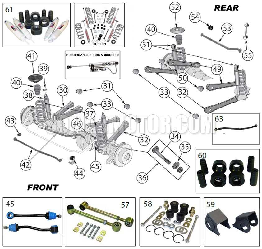 jeep wrangler body parts diagram