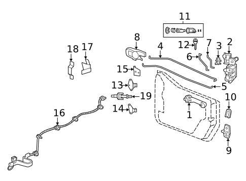 jeep wrangler door parts diagram