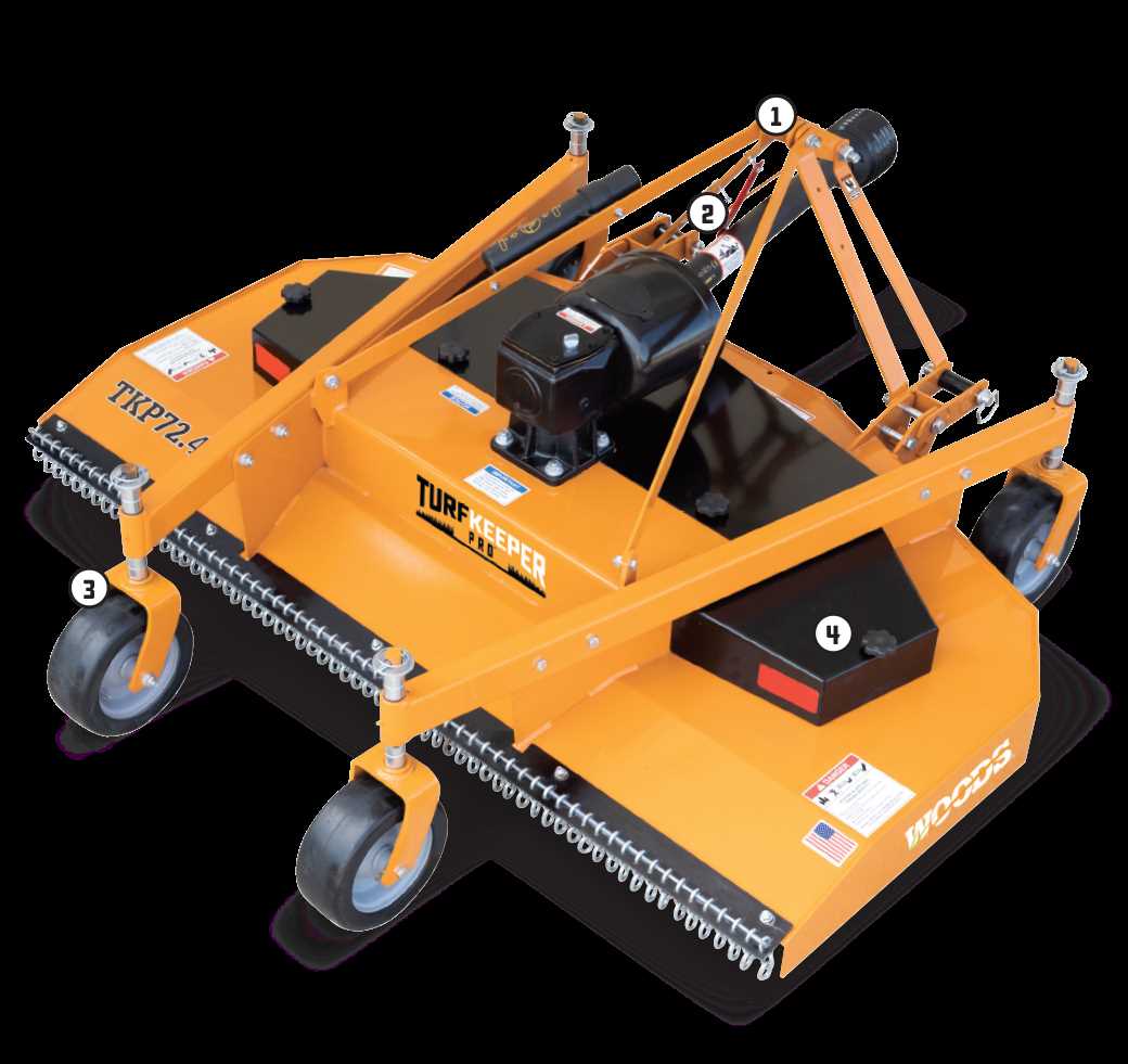 woods batwing mower parts diagram