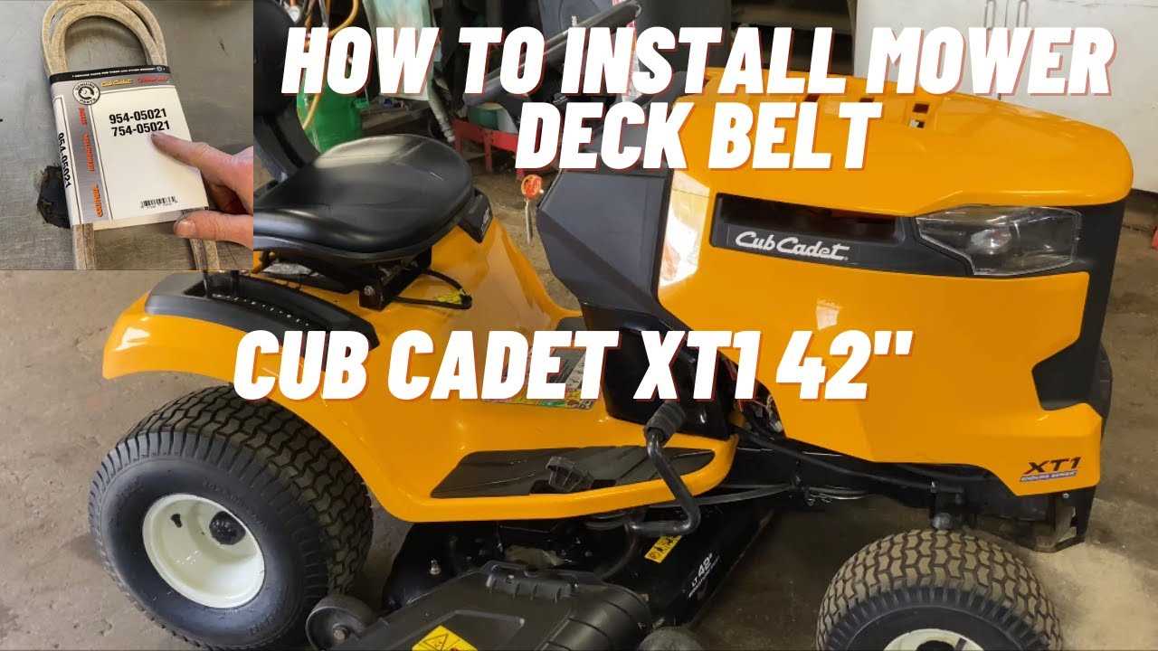 cub cadet xt1 42 parts diagram