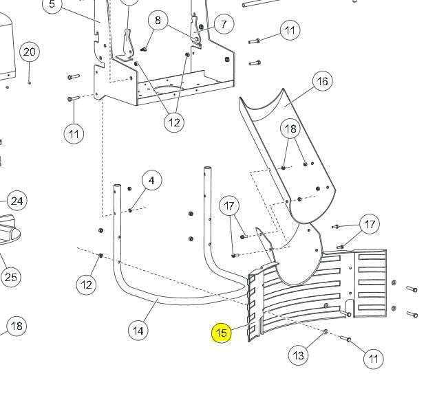 cub cadet bagger parts diagram