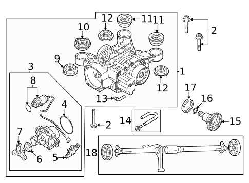 vw transmission parts diagram