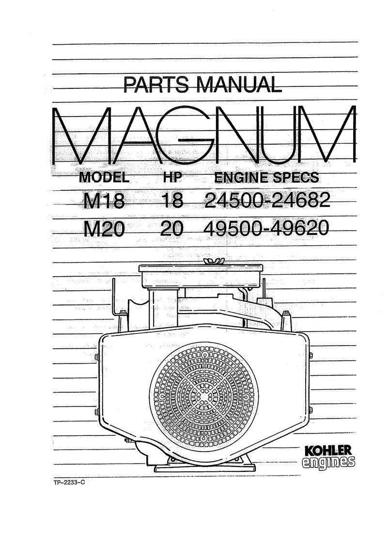 20 hp kohler engine parts diagram