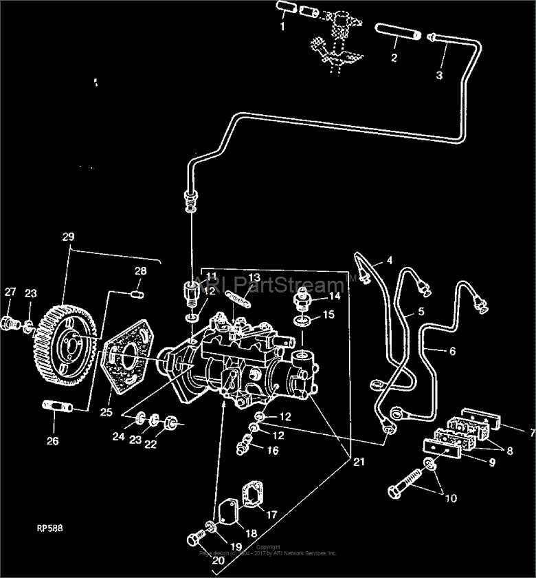 john deere 2240 parts diagram