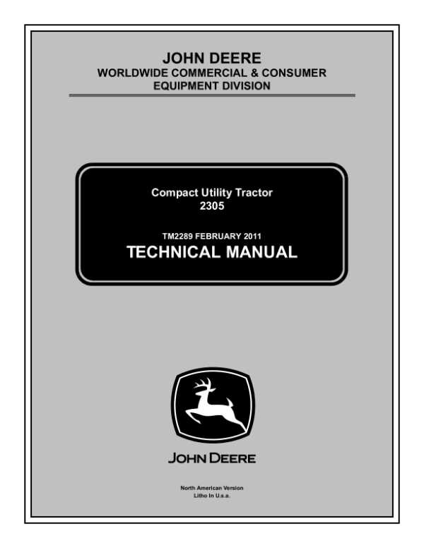 john deere 2305 parts diagram