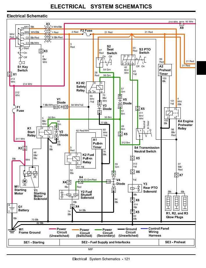 john deere 2305 parts diagram