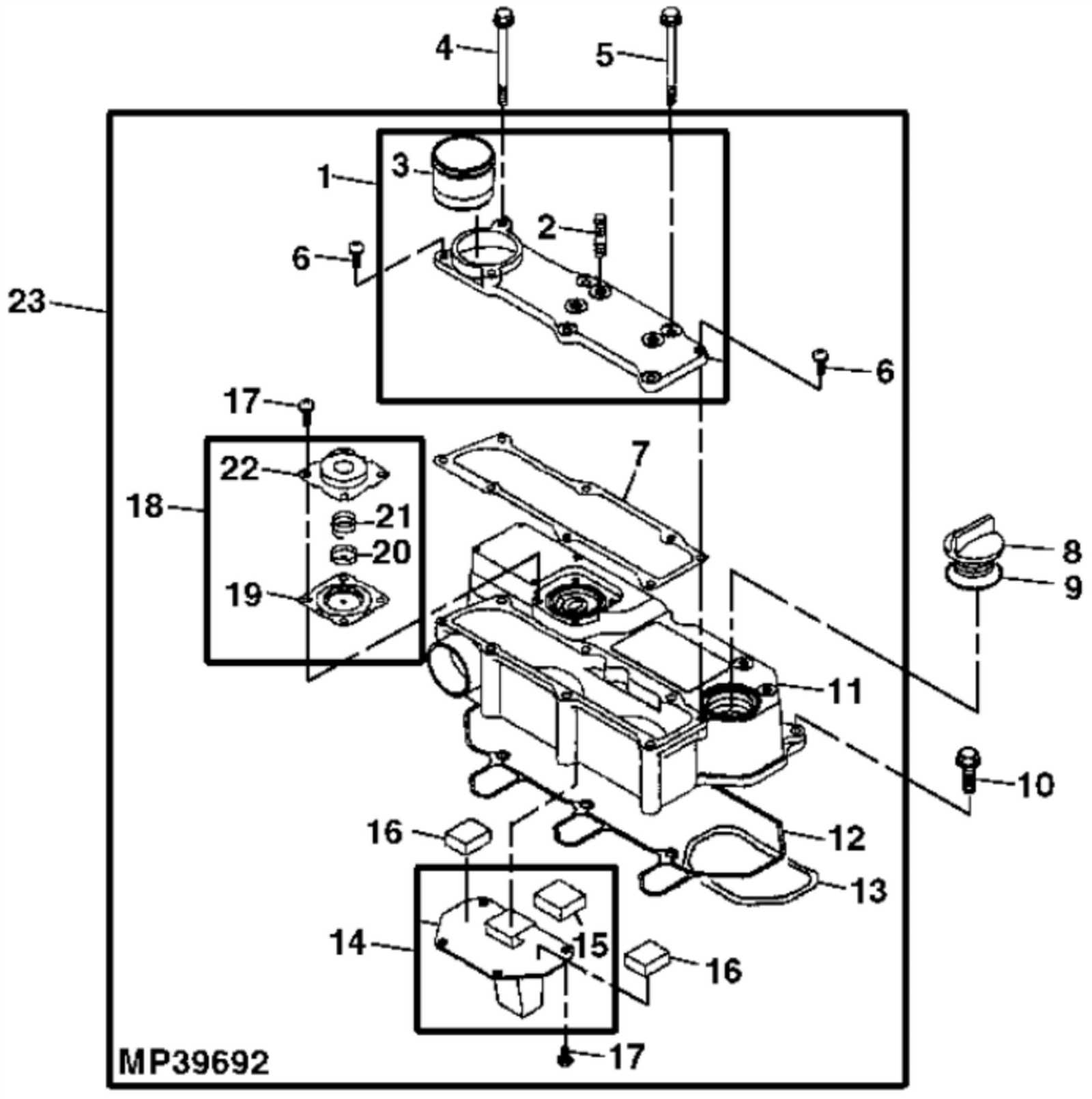 john deere 2320 parts diagram