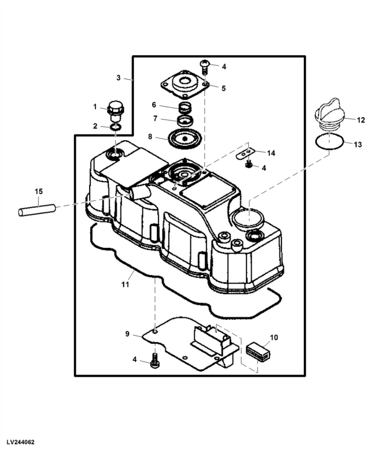 john deere 3032e parts diagram