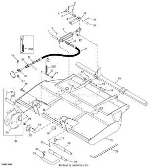 john deere bush hog parts diagram