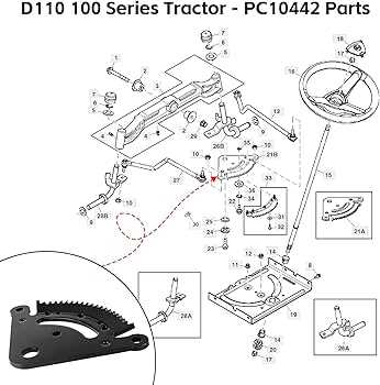 john deere d105 parts diagrams