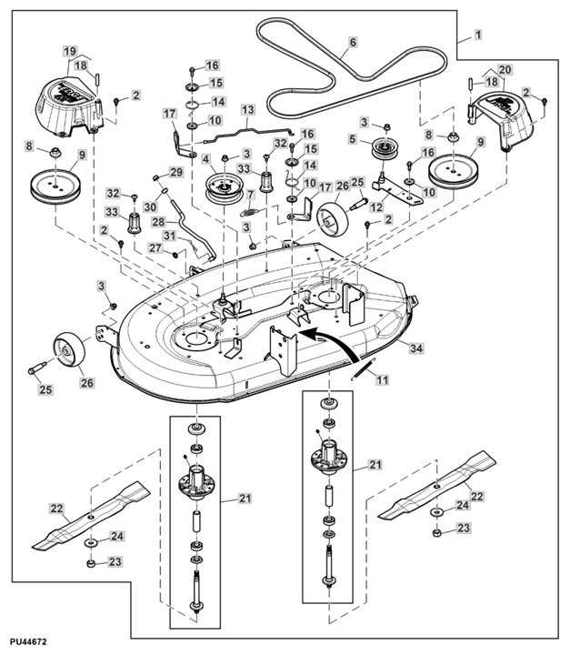 john deere d130 parts diagram