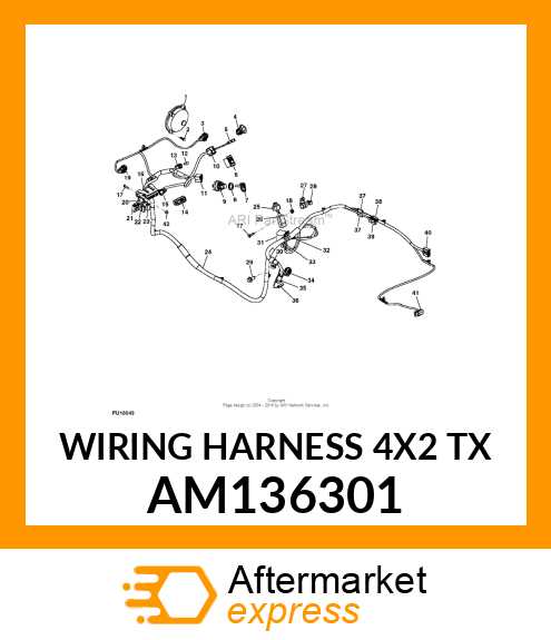 john deere gator 825i parts diagram