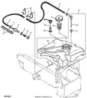 john deere gx335 parts diagram