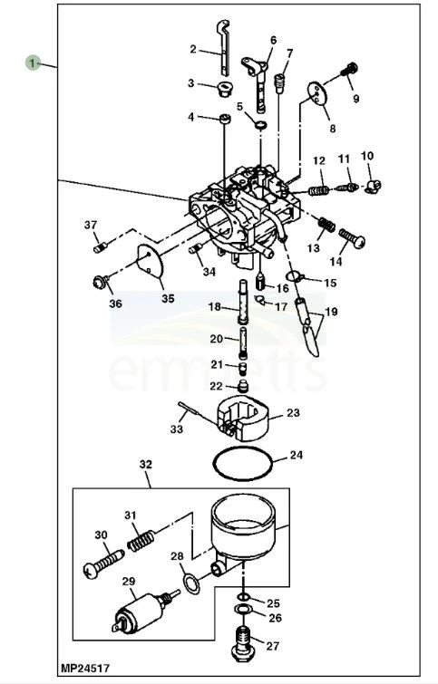 john deere js20 parts diagram