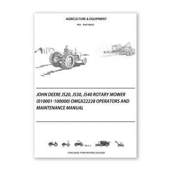 john deere js20 parts diagram