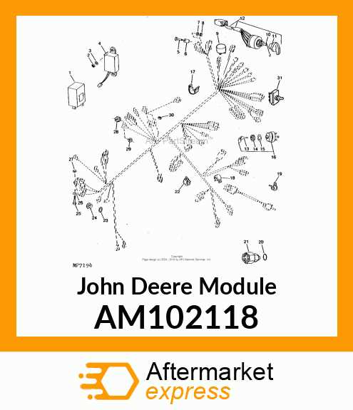 john deere l118 parts diagram