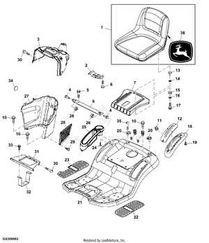 john deere l118 parts diagram