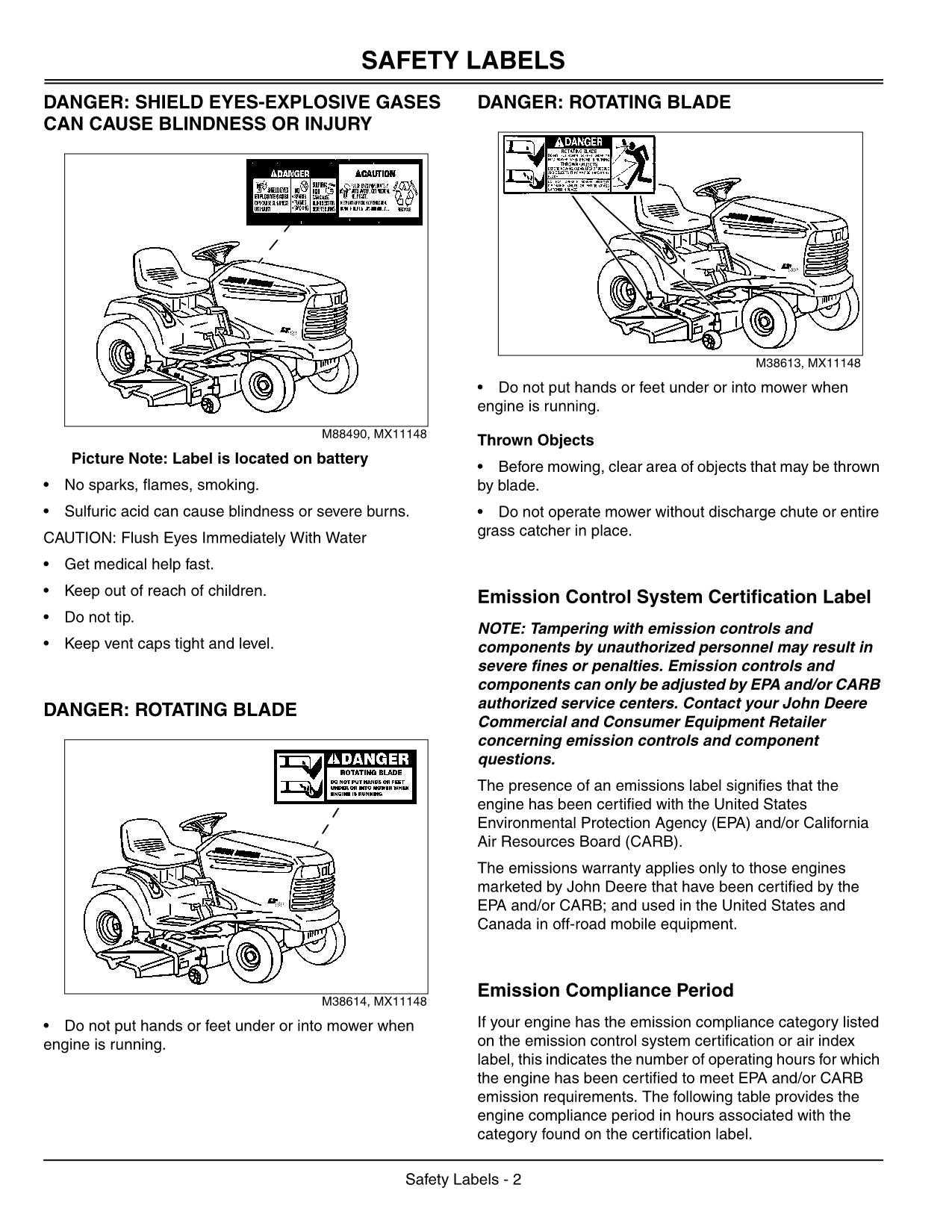 john deere lt190 parts diagram