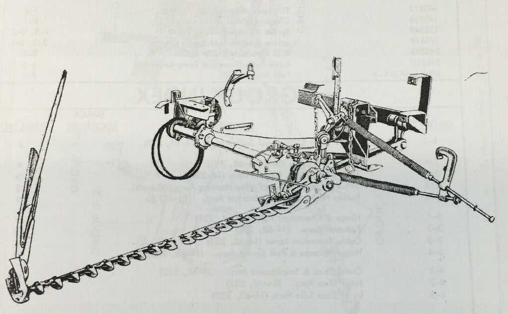 john deere sickle mower parts diagram