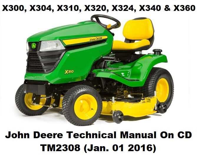 john deere x360 parts diagram