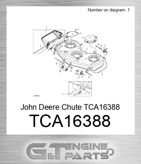 john deere z425 54c parts diagram