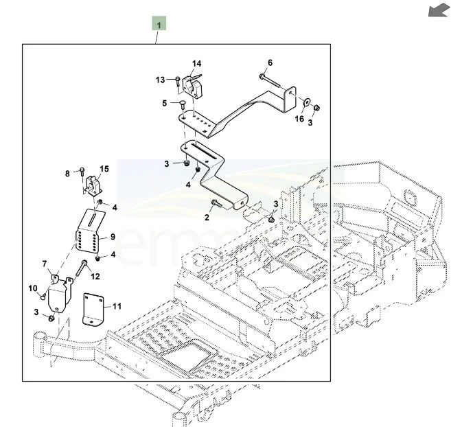 john deere z830a parts diagram