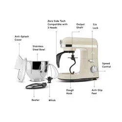 kitchenaid mixer parts diagram