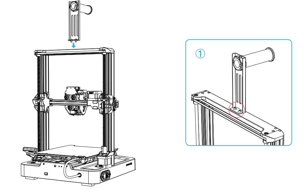 3d printer parts diagram