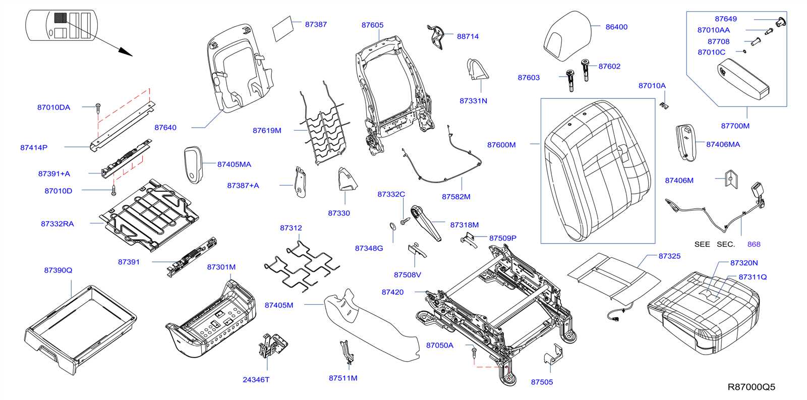 2012 nissan versa parts diagram