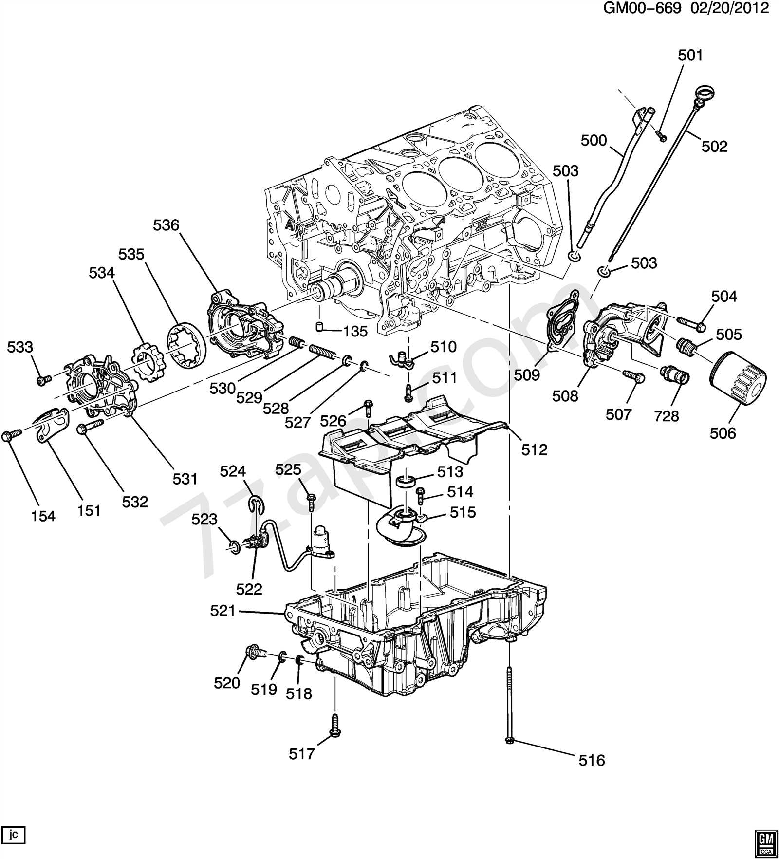 2015 chevy impala parts diagram